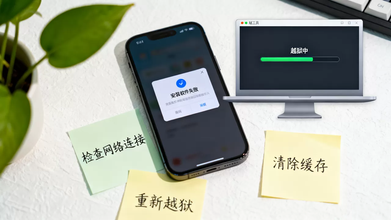 iPhone越狱安装软件失败怎么办？iOS越狱教程
