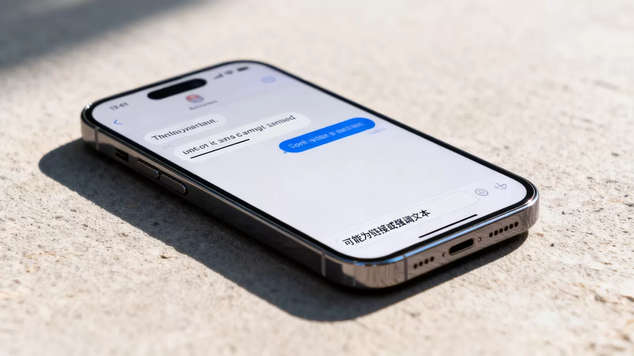 iphone短信有下划线怎么回事,iphone短信下划线 iphone短信有下划线怎么回事,iphone短信下划线