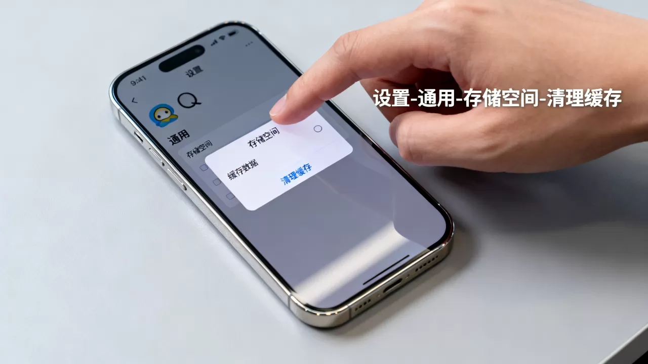 iphone怎么清除qq缓存，iphone清理微信qq缓存方法