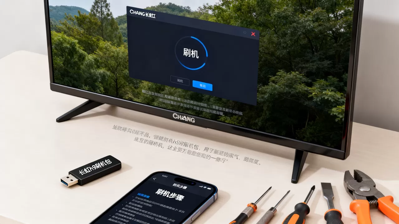 长虹h9刷机包怎么刷，长虹电视刷机包