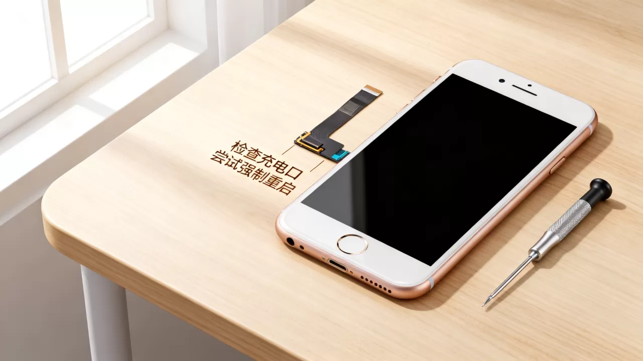 iphone6不亮了怎么办，iphone6黑屏修复