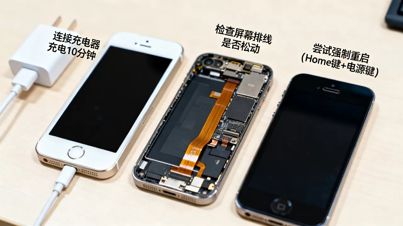 iphone5没显示怎么办？iphone5屏幕不亮解决方法