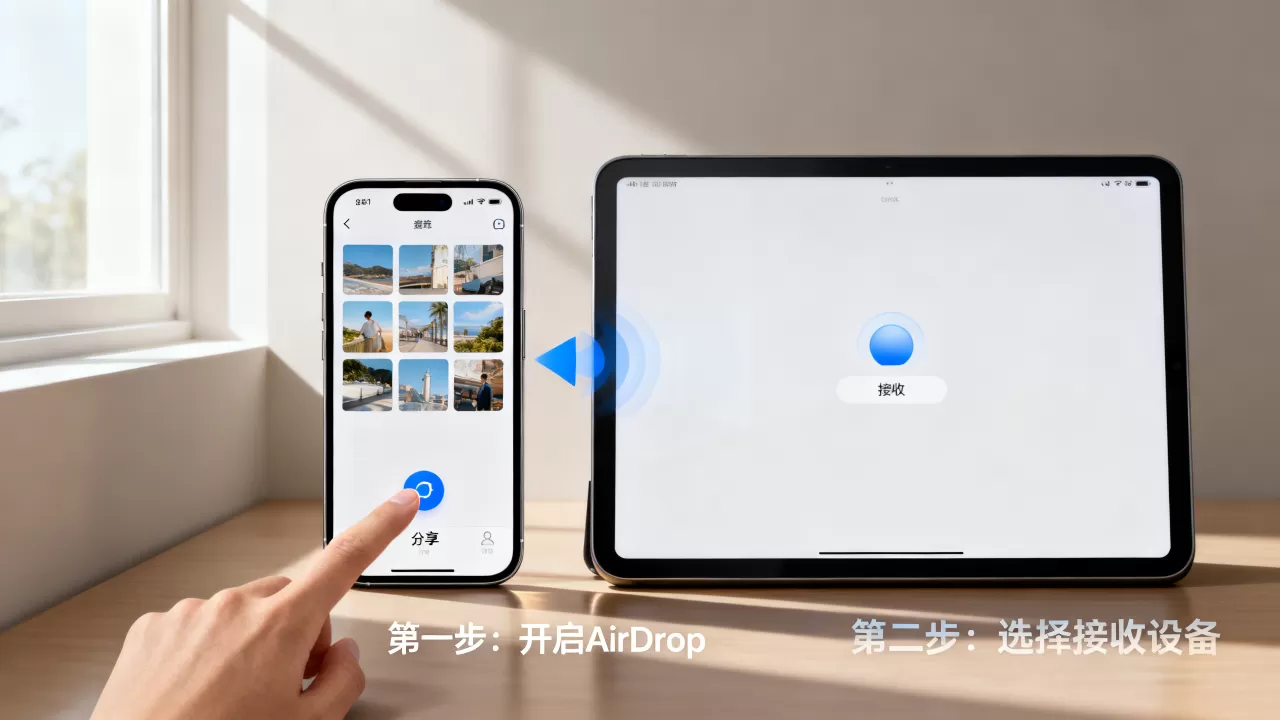 iphone与ipad怎么互传照片,iphone传照片到ipad iphone与ipad怎么互传照片,iphone传照片到ipad