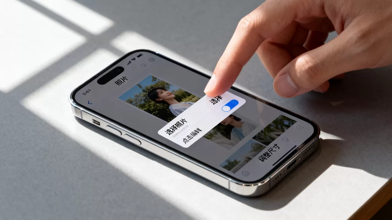 iphone修改照片大小设置,iphone怎么调整照片尺寸 iphone修改照片大小设置,iphone怎么调整照片尺寸