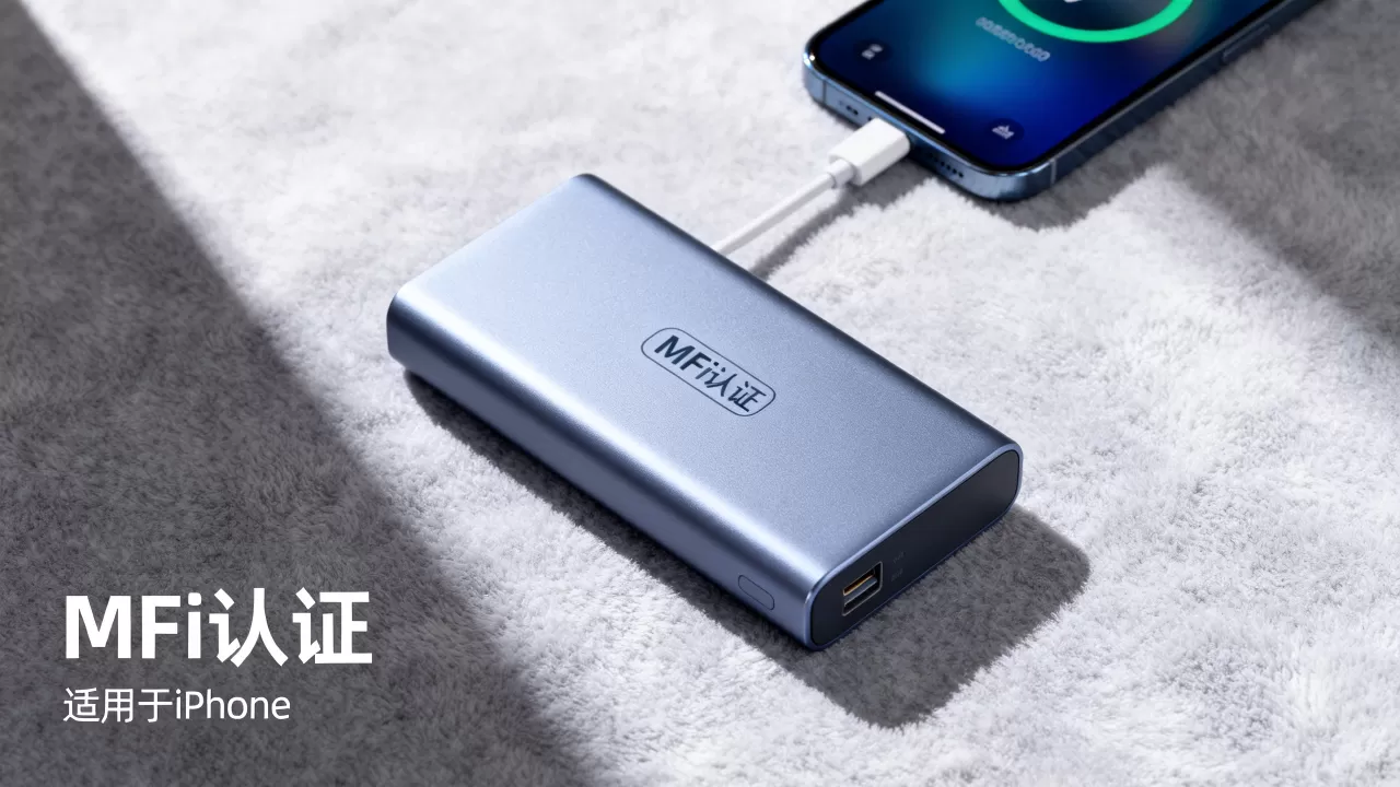 iphone认证的移动电源能用吗，苹果mfi认证充电宝
