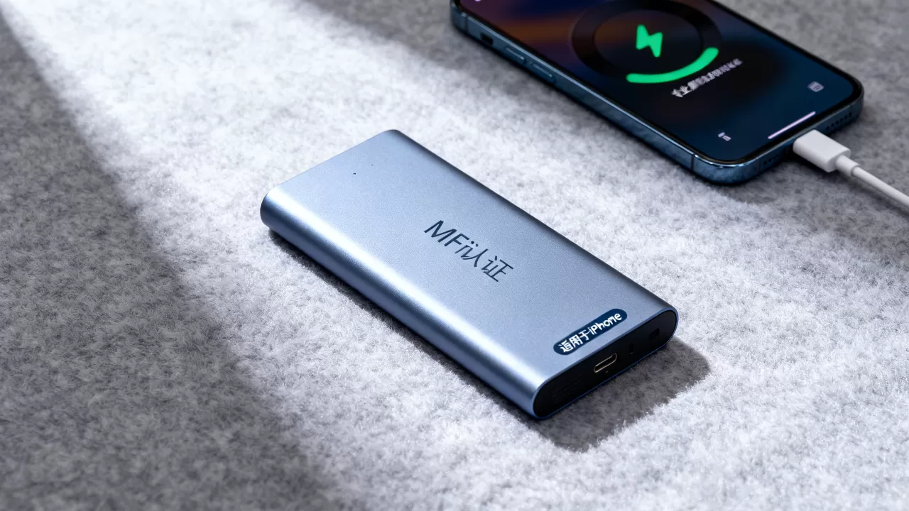 iphone认证的移动电源能用吗，苹果mfi认证充电宝