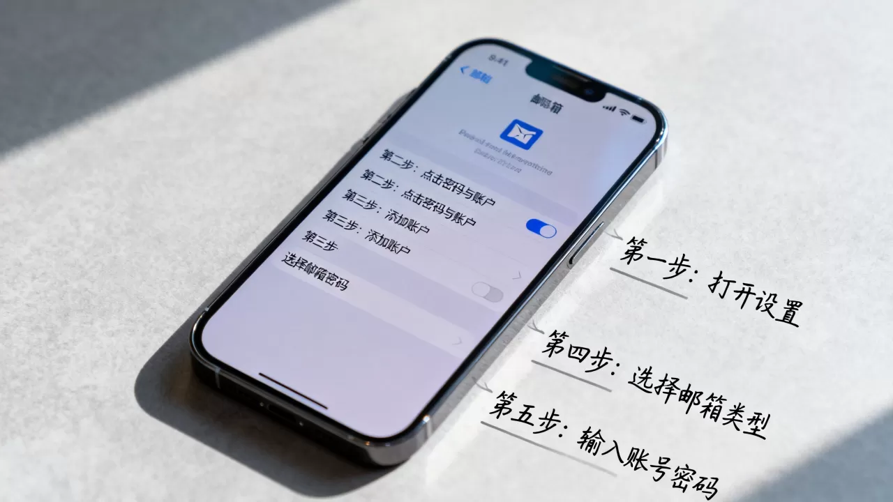 iPhone上怎么设置邮箱,iphone添加邮箱账号 iPhone上怎么设置邮箱,iphone添加邮箱账号