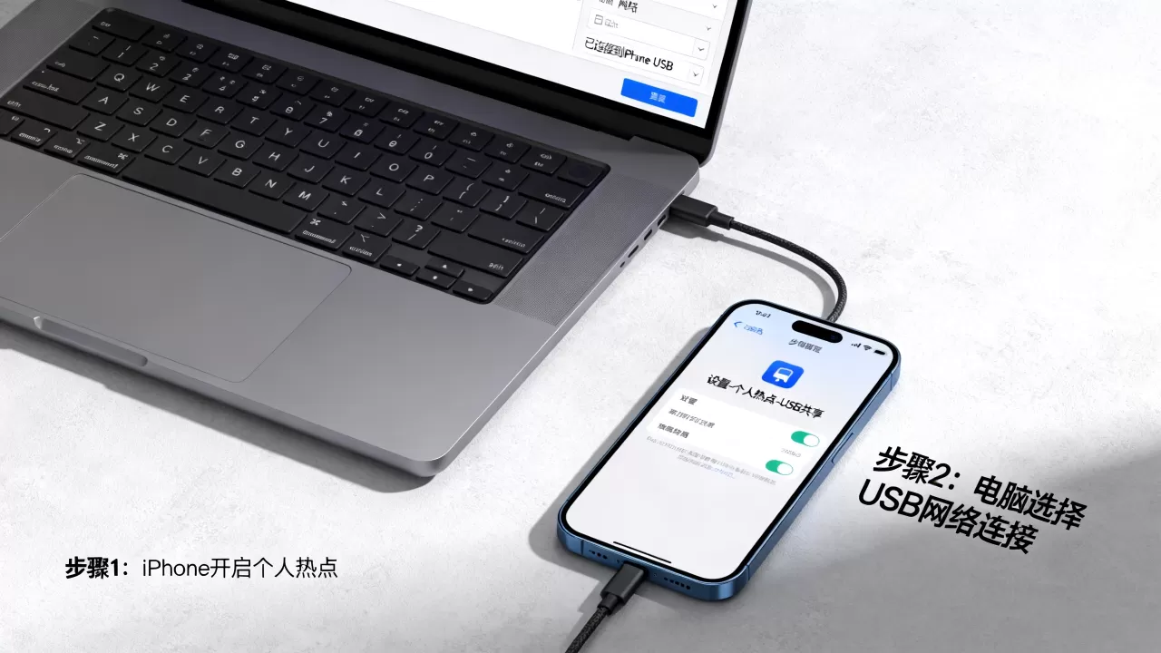 电脑通过iphone usb上网,iphone数据线连接电脑怎么共享网络 电脑通过iphone usb上网,iphone数据线连接电脑怎么共享网络