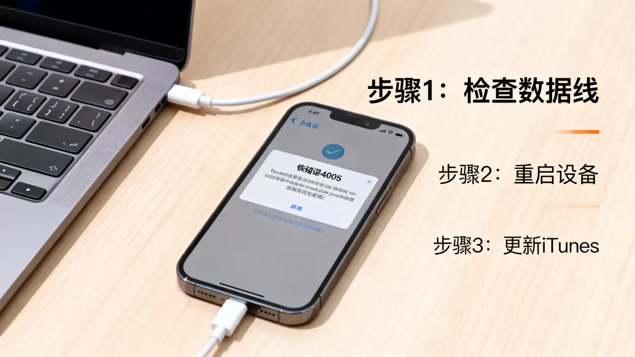 iPhone恢复错误4005怎么办，iPhone恢复错误4005解决方法