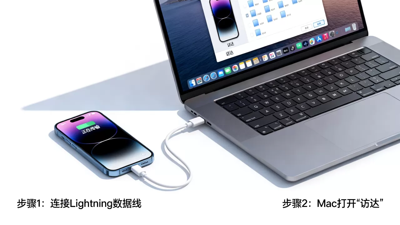 iPhone视频导出Mac，苹果手机视频怎么传到电脑
