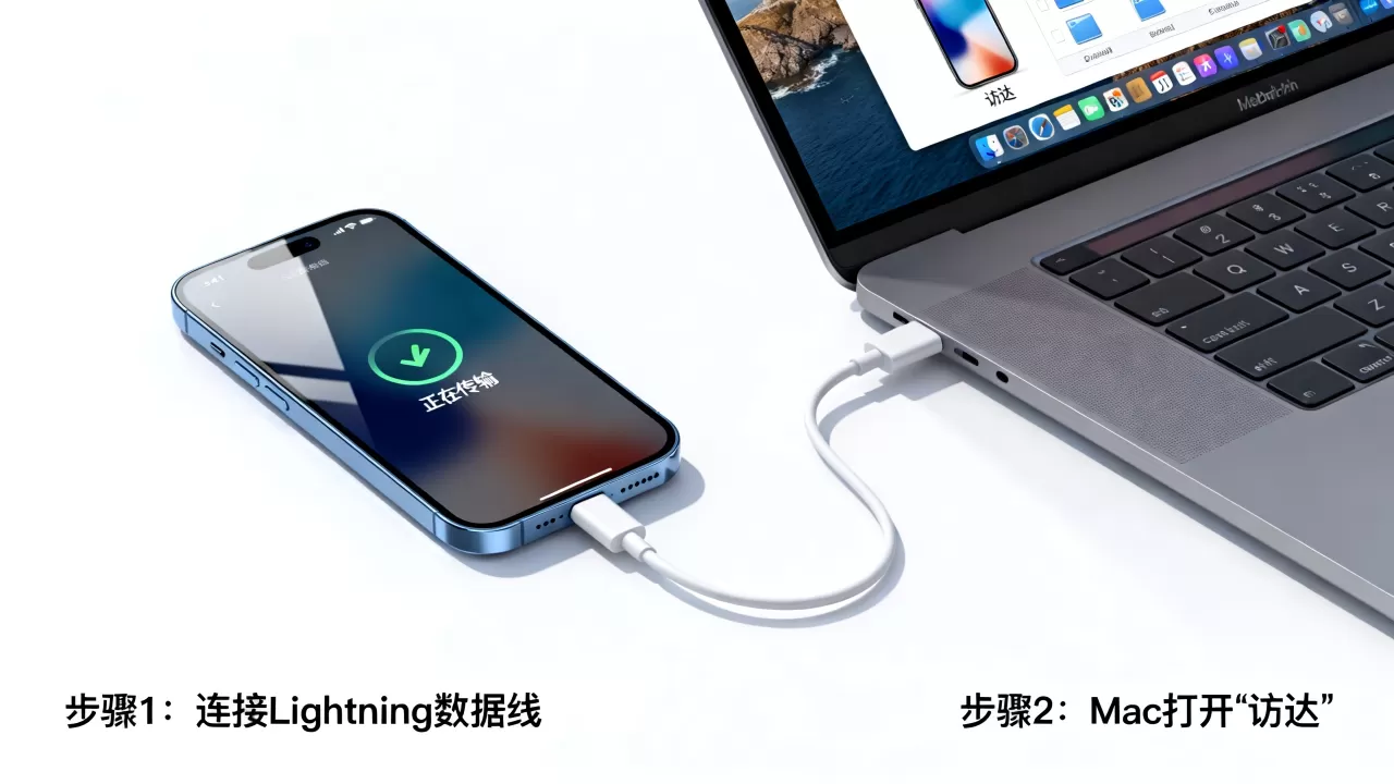 iPhone视频导出Mac，苹果手机视频怎么传到电脑