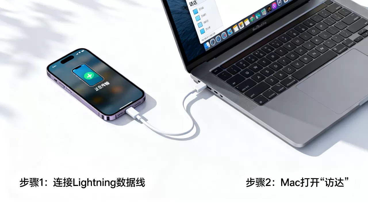 iPhone视频导出Mac，苹果手机视频怎么传到电脑