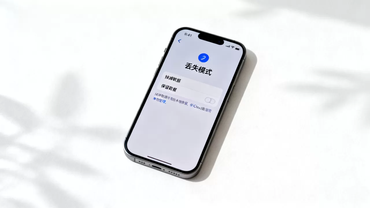 iphone丢失模式抹掉数据会清除icloud吗，iphone丢失模式