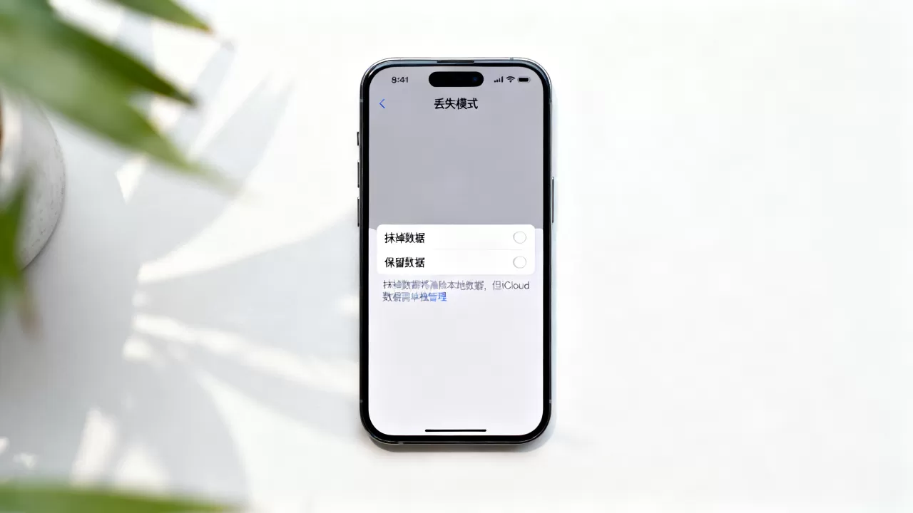 iphone丢失模式抹掉数据会清除icloud吗，iphone丢失模式