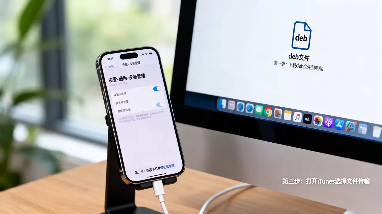 iphone怎么安装deb，iphone安装deb文件教程