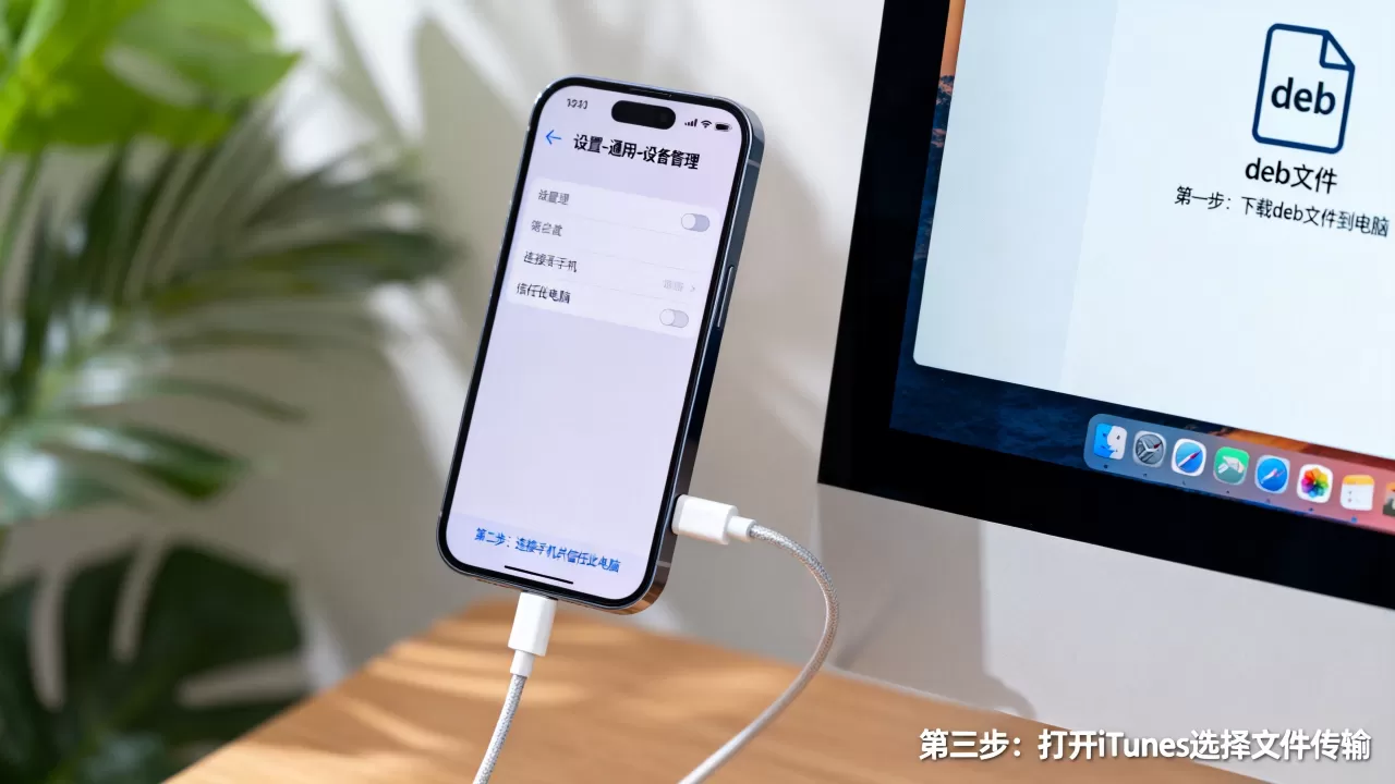 iphone怎么安装deb，iphone安装deb文件教程