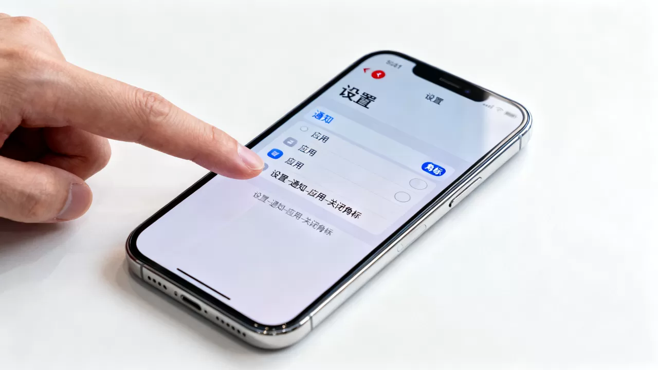 iPhone角标怎么清理，苹果手机红点数字消除