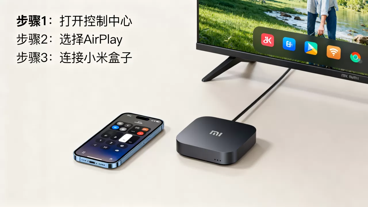iPhone如何投屏小米盒子?AirPlay投屏失败怎么办 iPhone如何投屏小米盒子?AirPlay投屏失败怎么办