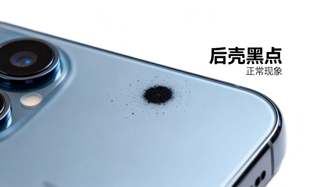 iPhone后壳黑点是什么?iPhone后壳出现黑点正常吗 iPhone后壳黑点是什么?iPhone后壳出现黑点正常吗