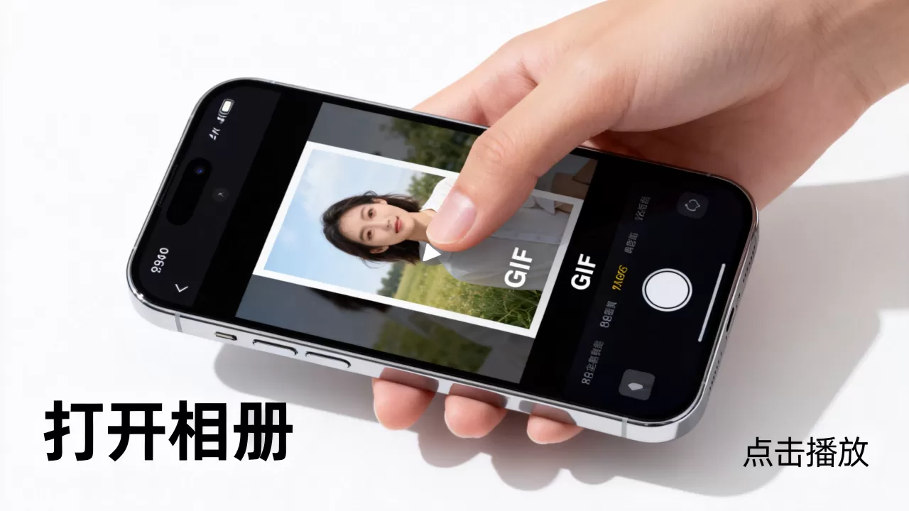 iPhone怎么查看gif，苹果手机查看GIF图片方法