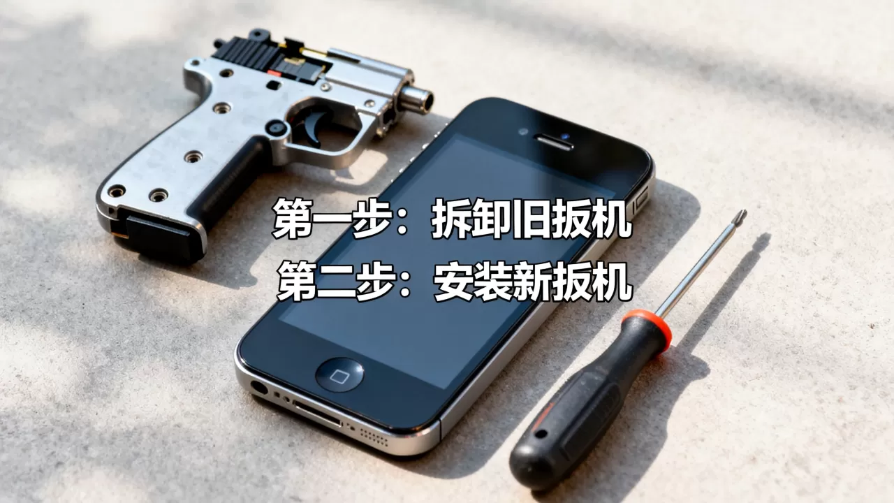 iPhone4扳机怎么装，iPhone4扳机安装教程