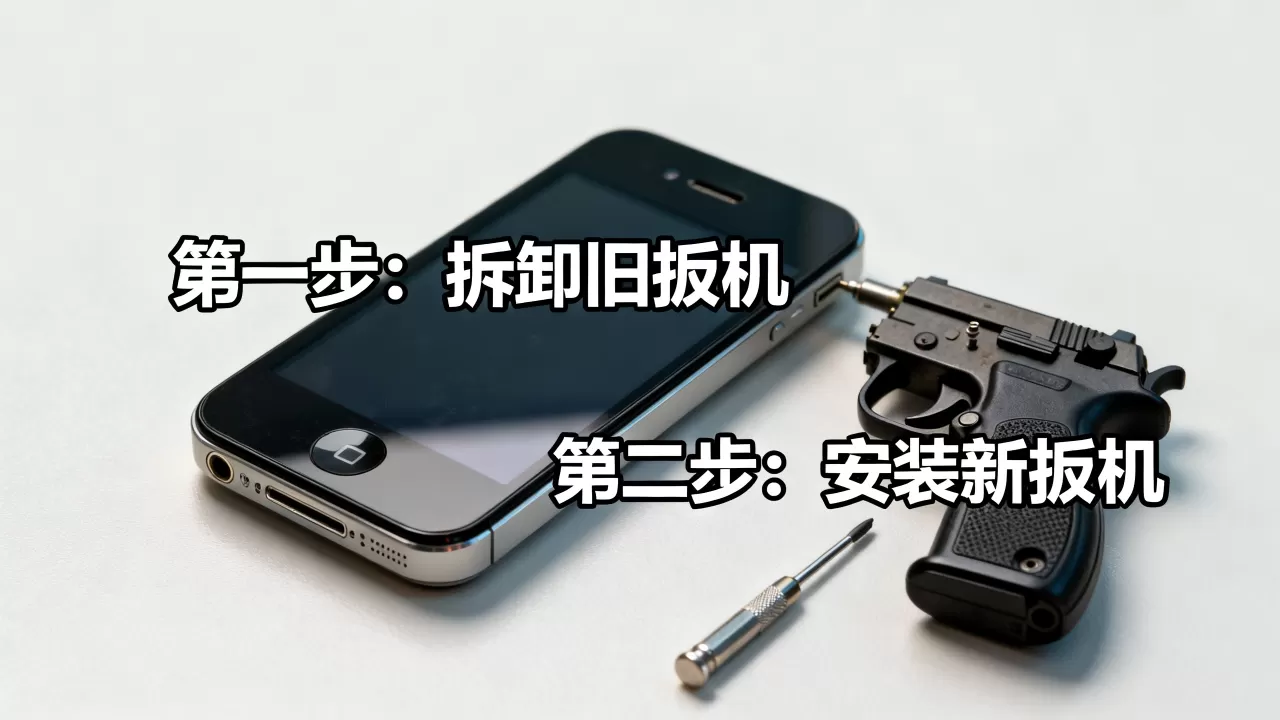 iPhone4扳机怎么装，iPhone4扳机安装教程