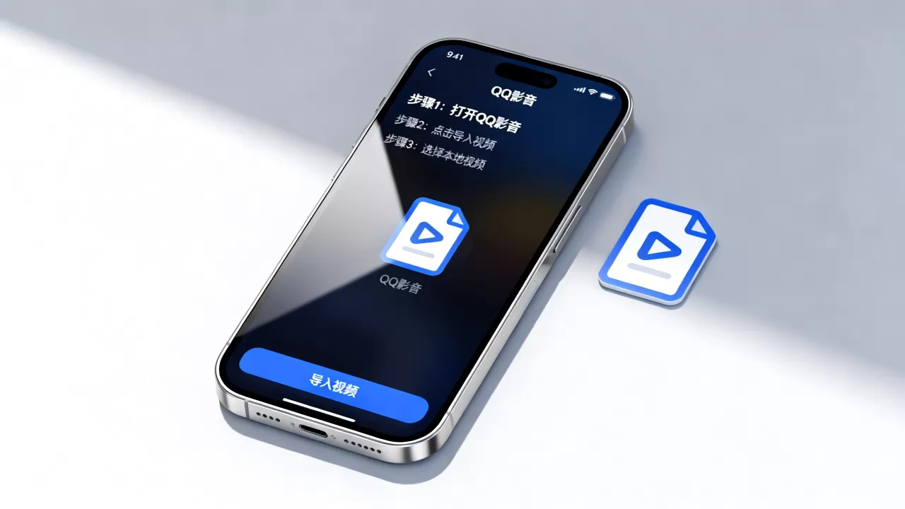 iphone qq影音导入视频失败，iphone怎么导入视频到qq影音