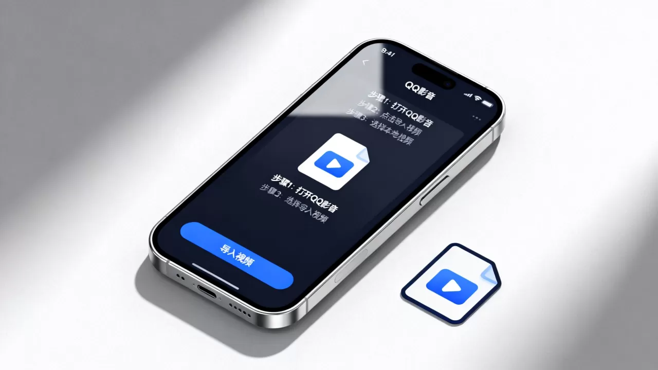 iphone qq影音导入视频失败，iphone怎么导入视频到qq影音