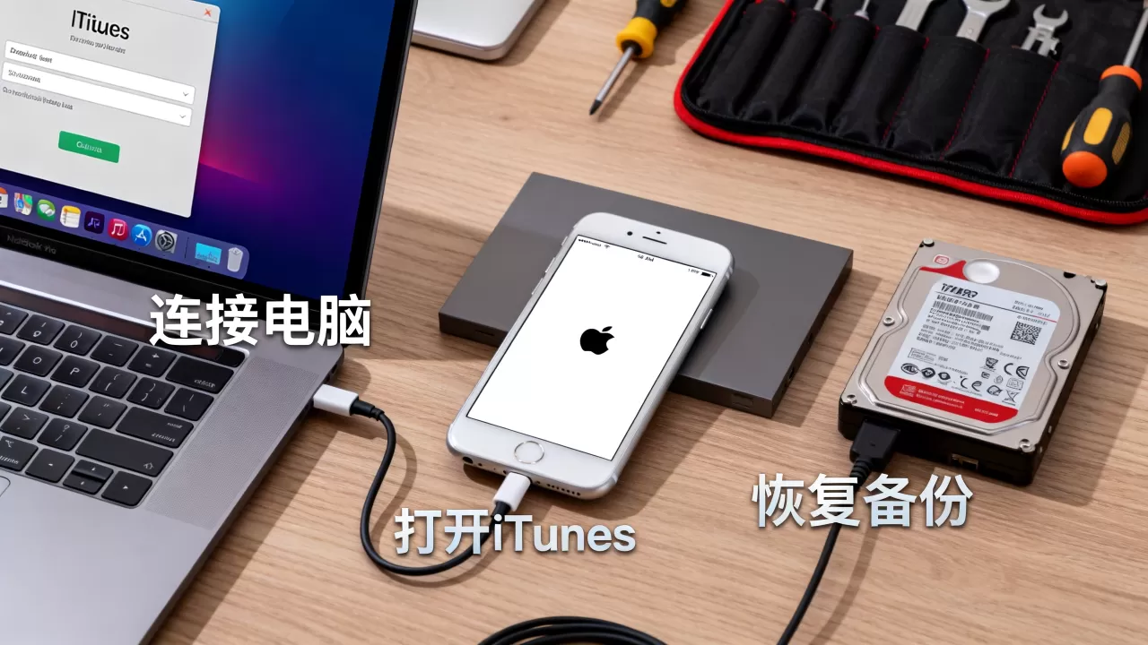 iphone白苹果照片丢失怎么办，iphone白苹果恢复照片