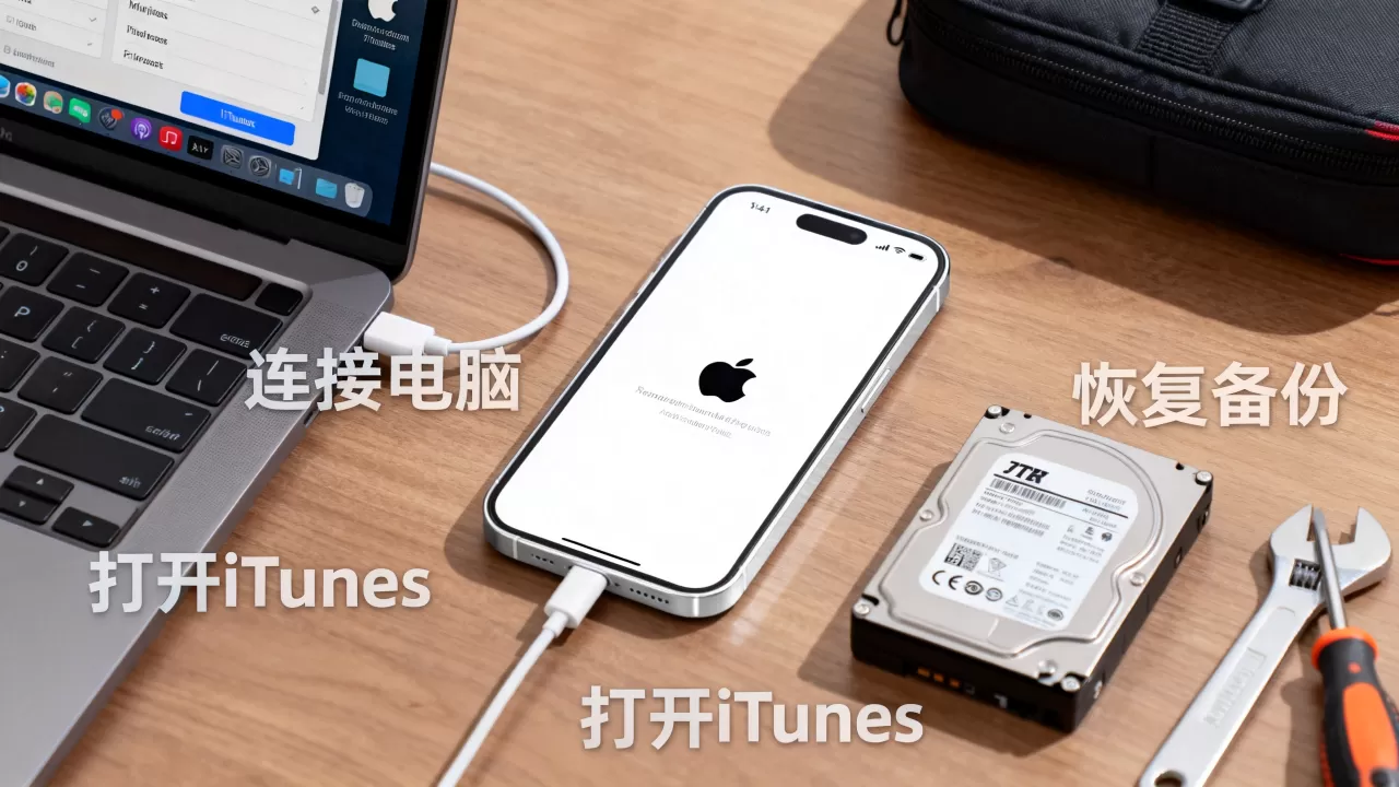 iphone白苹果照片丢失怎么办，iphone白苹果恢复照片