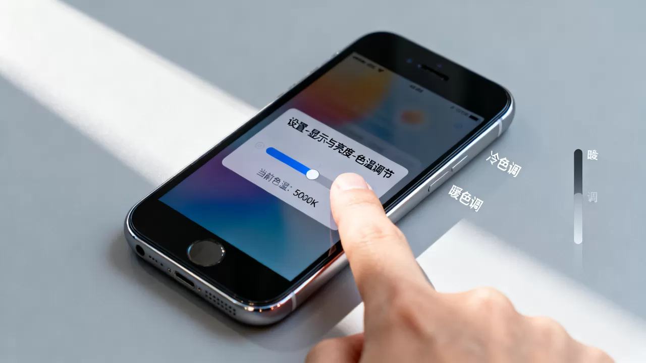 iPhone SE怎么调色温？iPhone SE色温调节方法