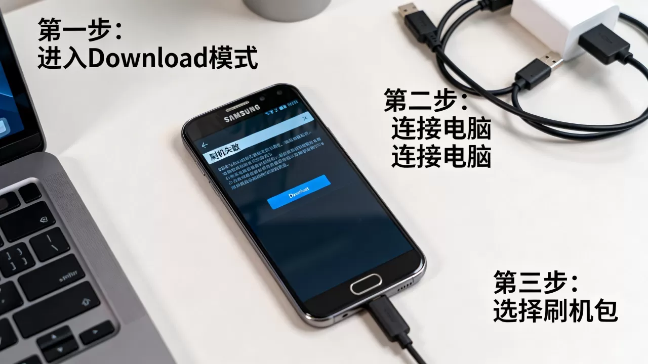 三星数码王刷机失败怎么办，三星数码王刷机教程