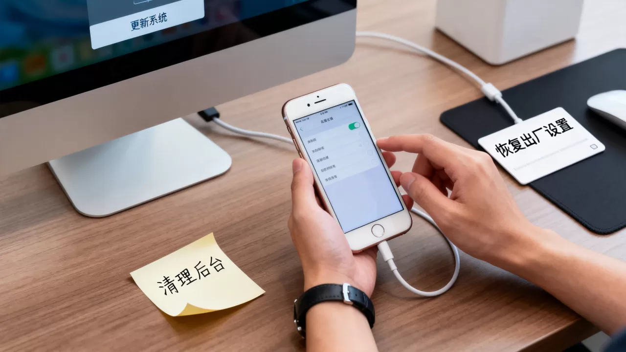 iPhone6加速慢怎么办，iPhone6卡顿怎么解决