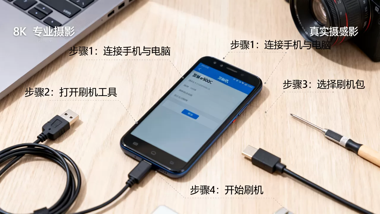 夏新e800c刷机教程，夏新e800c刷机失败怎么办