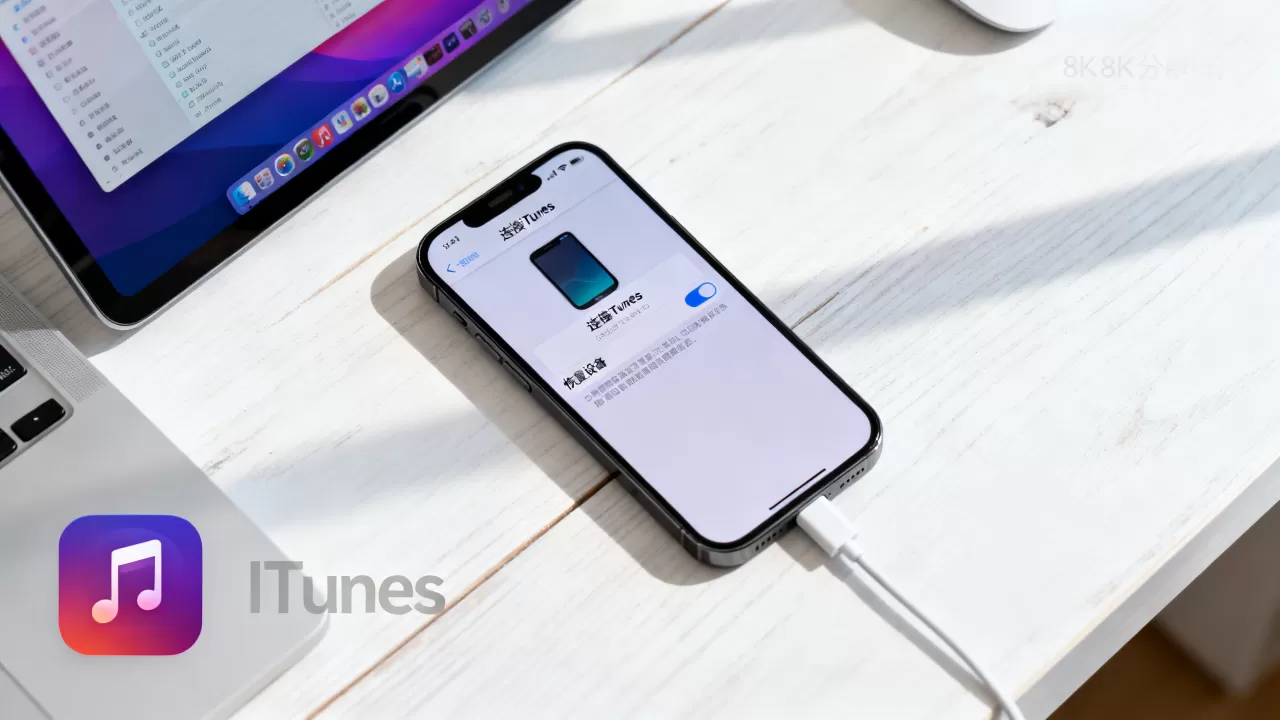 iphone屏幕出现itunes怎么办，iphone屏幕出现itunes