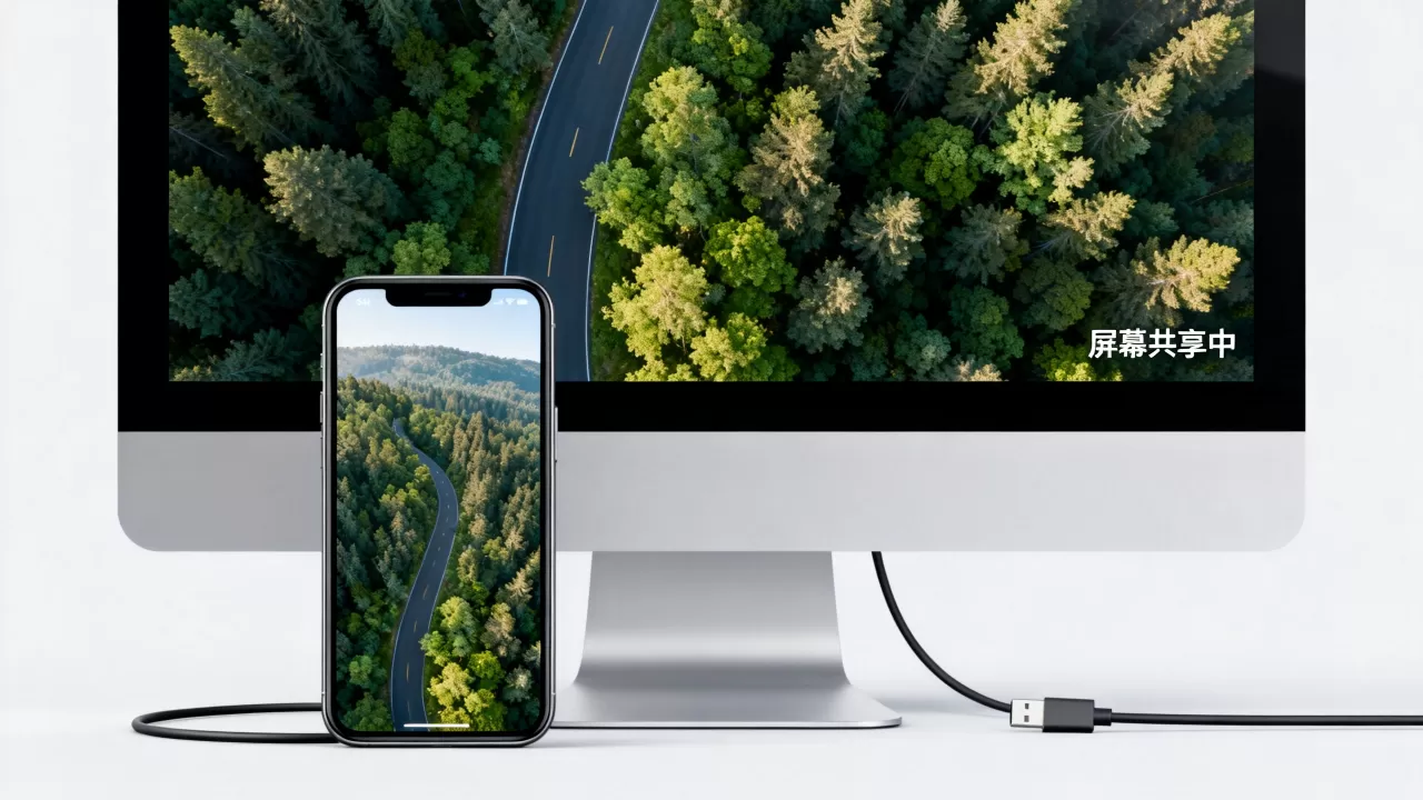 iphone电脑怎么屏幕共享，iphone电脑屏幕共享