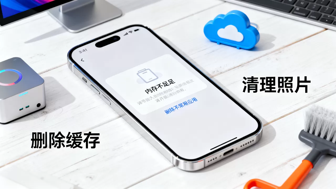 iPhone内存突然满了怎么办，iPhone内存不足清理