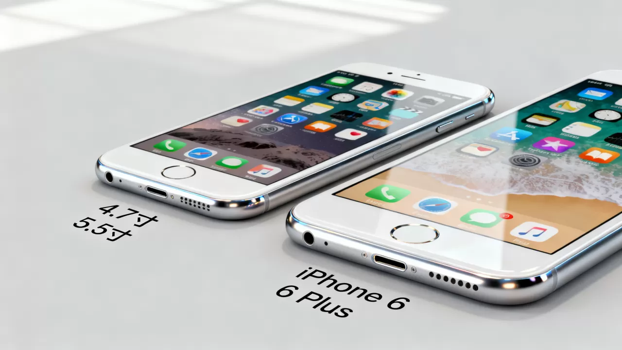 iPhone 4.7寸和5.5寸区别,iPhone 6和6 Plus屏幕尺寸对比 iPhone 4.7寸和5.5寸区别,iPhone 6和6 Plus屏幕尺寸对比