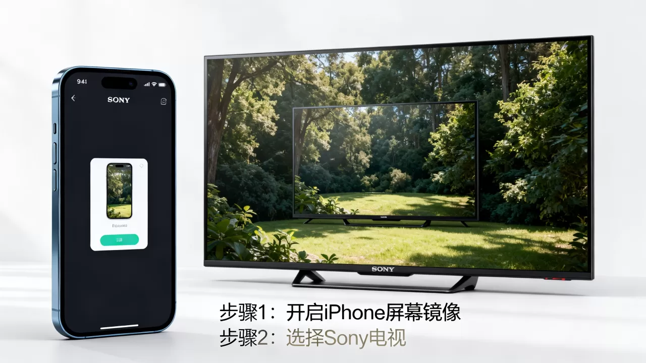 iphone怎么镜像屏幕到sony电视,iphone屏幕镜像 iphone怎么镜像屏幕到sony电视,iphone屏幕镜像