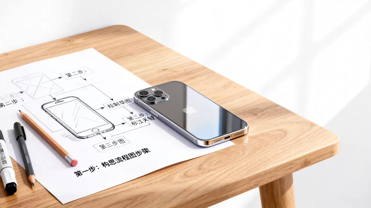 iPhone流程图怎么画? iPhone流程图怎么画?
