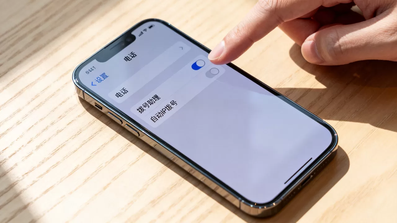 iphone自动ip拨号怎么设置，iphone自动ip拨号