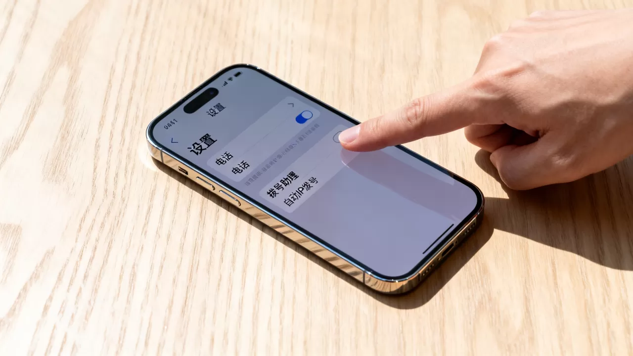 iphone自动ip拨号怎么设置，iphone自动ip拨号