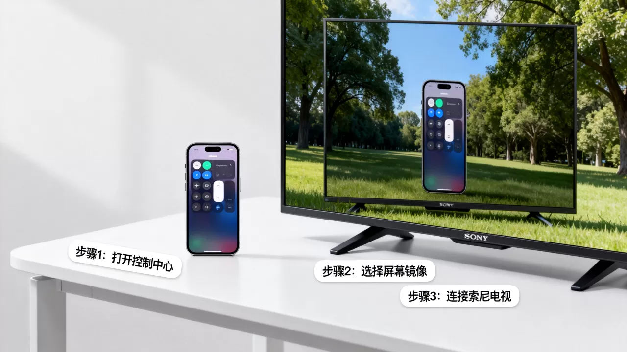 iphone怎么镜像屏幕到索尼电视,iphone屏幕镜像 iphone怎么镜像屏幕到索尼电视,iphone屏幕镜像