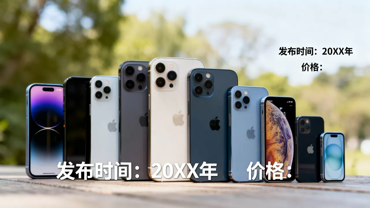 iPhone编年史,苹果历代机型发布时间及价格对比 iPhone编年史,苹果历代机型发布时间及价格对比