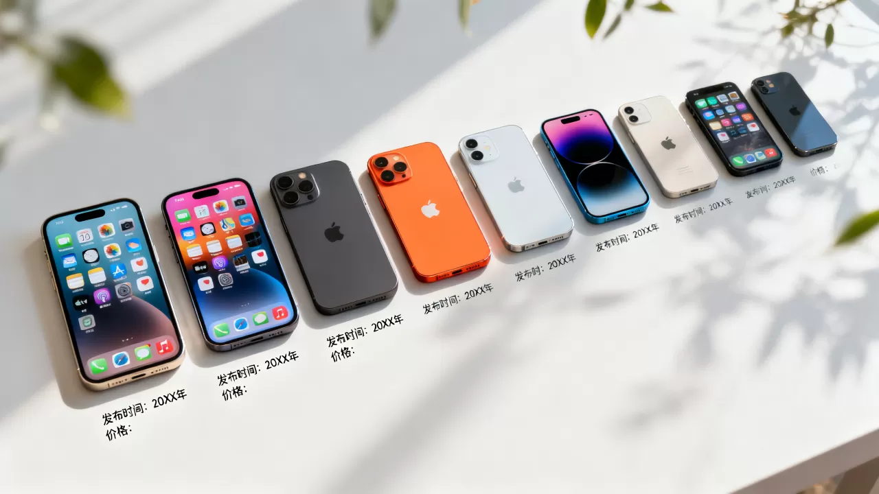iPhone编年史,苹果历代机型发布时间及价格对比 iPhone编年史,苹果历代机型发布时间及价格对比