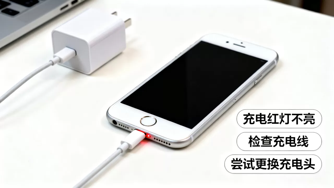 iphone6红灯,iphone6充电红灯不亮怎么办 iphone6红灯,iphone6充电红灯不亮怎么办
