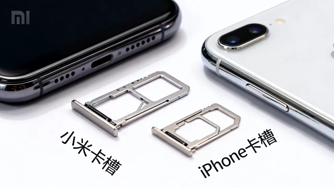 小米iphone能共用sim卡吗，小米iphone卡槽区别