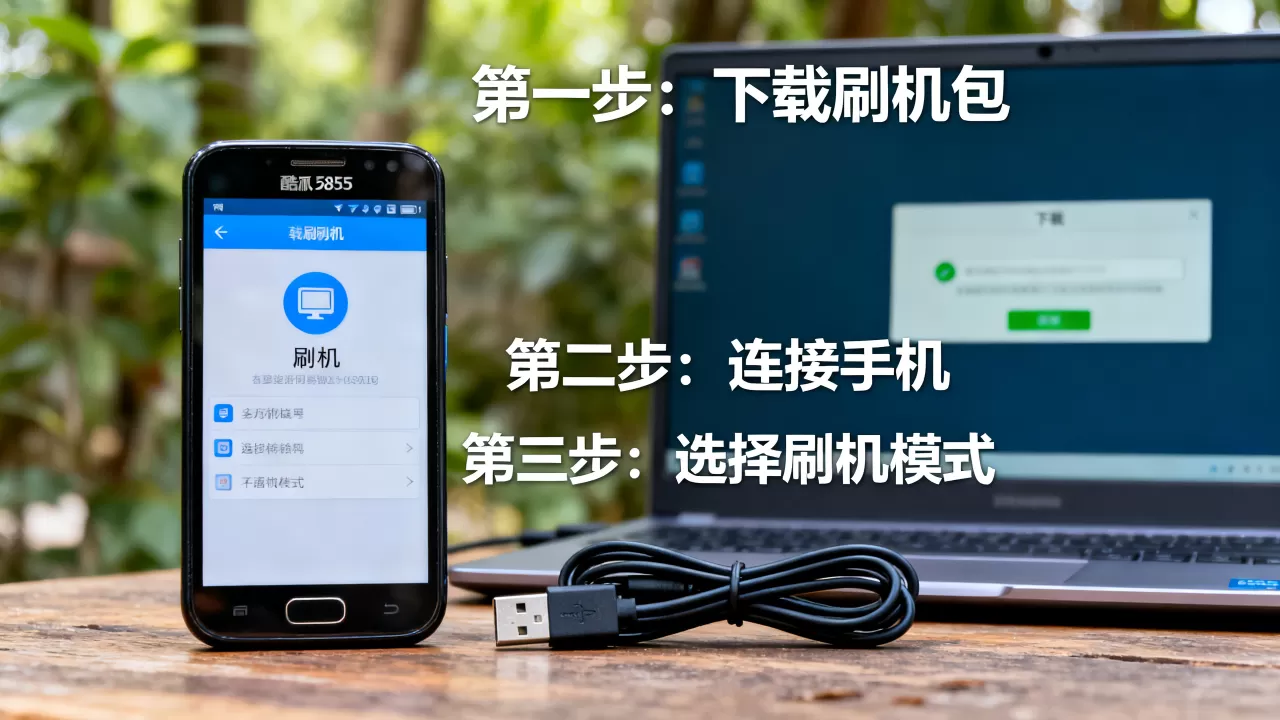 酷派5855刷机包怎么刷，酷派5855刷机教程