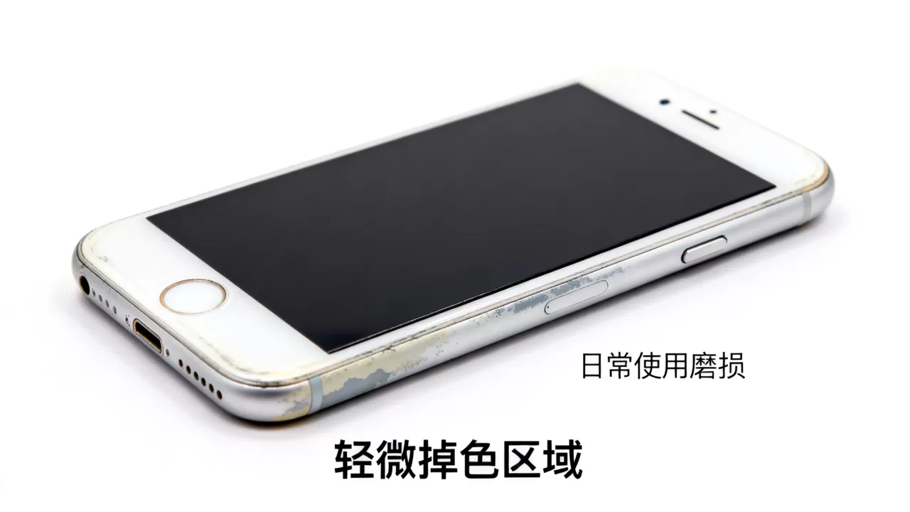 iphone6喷漆掉色怎么办，iphone6喷漆