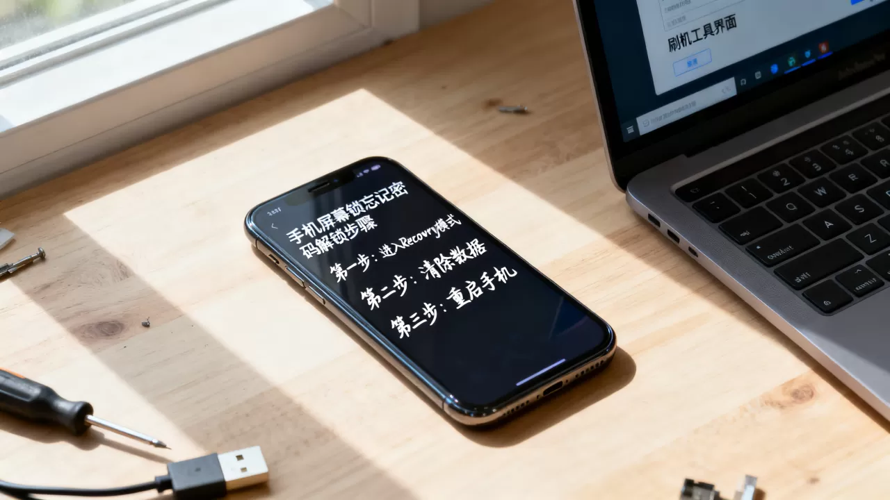 手机屏幕锁如何刷机，手机屏幕锁忘记密码怎么解锁
